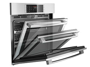 New Bosch Benchmark ovens feature quiet closing technology