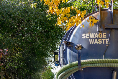 Septic Tank Waste Removal Truck 