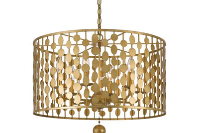 Ferguson Trends and Influences Gold Tones Chandelier